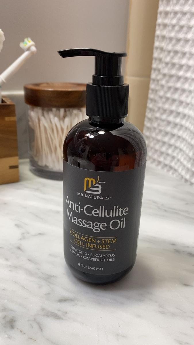 Customer photo review of Aceite Anticelulítico para Masajear