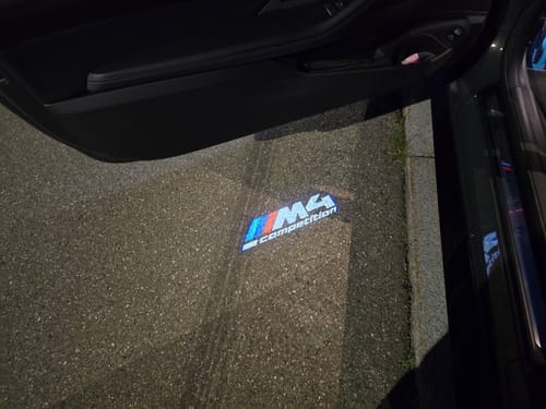 Customer photo review of BMW G SERIES DOOR LIGHTS
