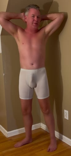 Customer photo review of Men's Athletic U Convex Pouch Boxer Briefs
