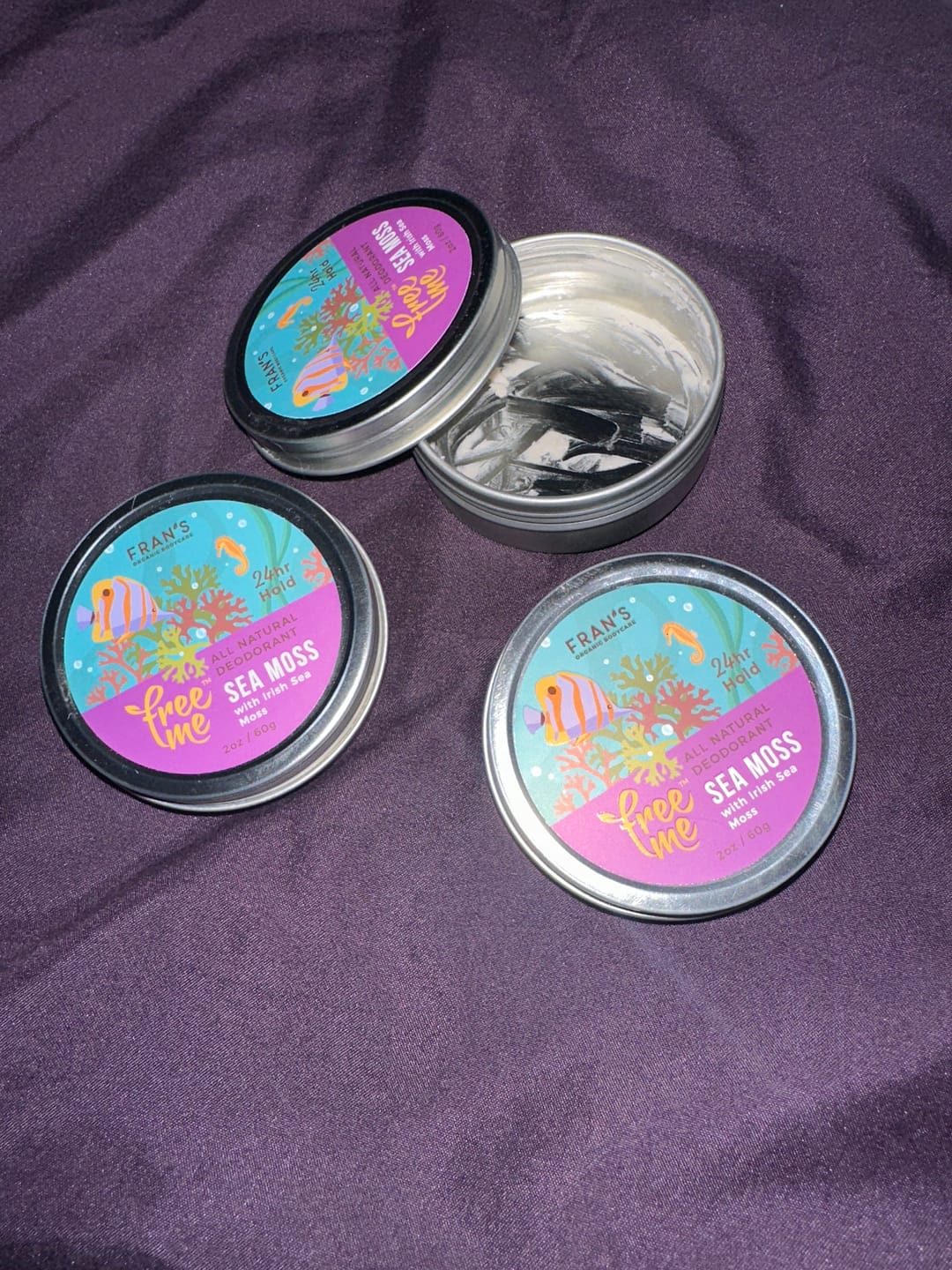 Customer photo review of FreeMe All Natural Deodorant