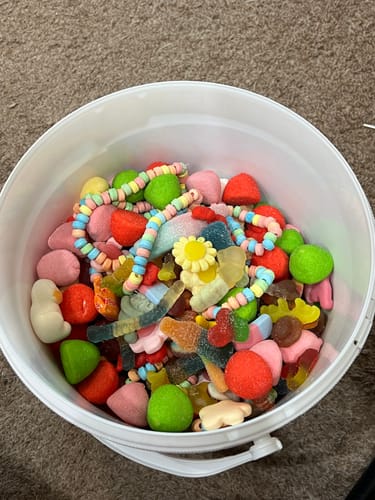 Customer photo review of 5kg Mix Your Own Pick n Mix Bucket