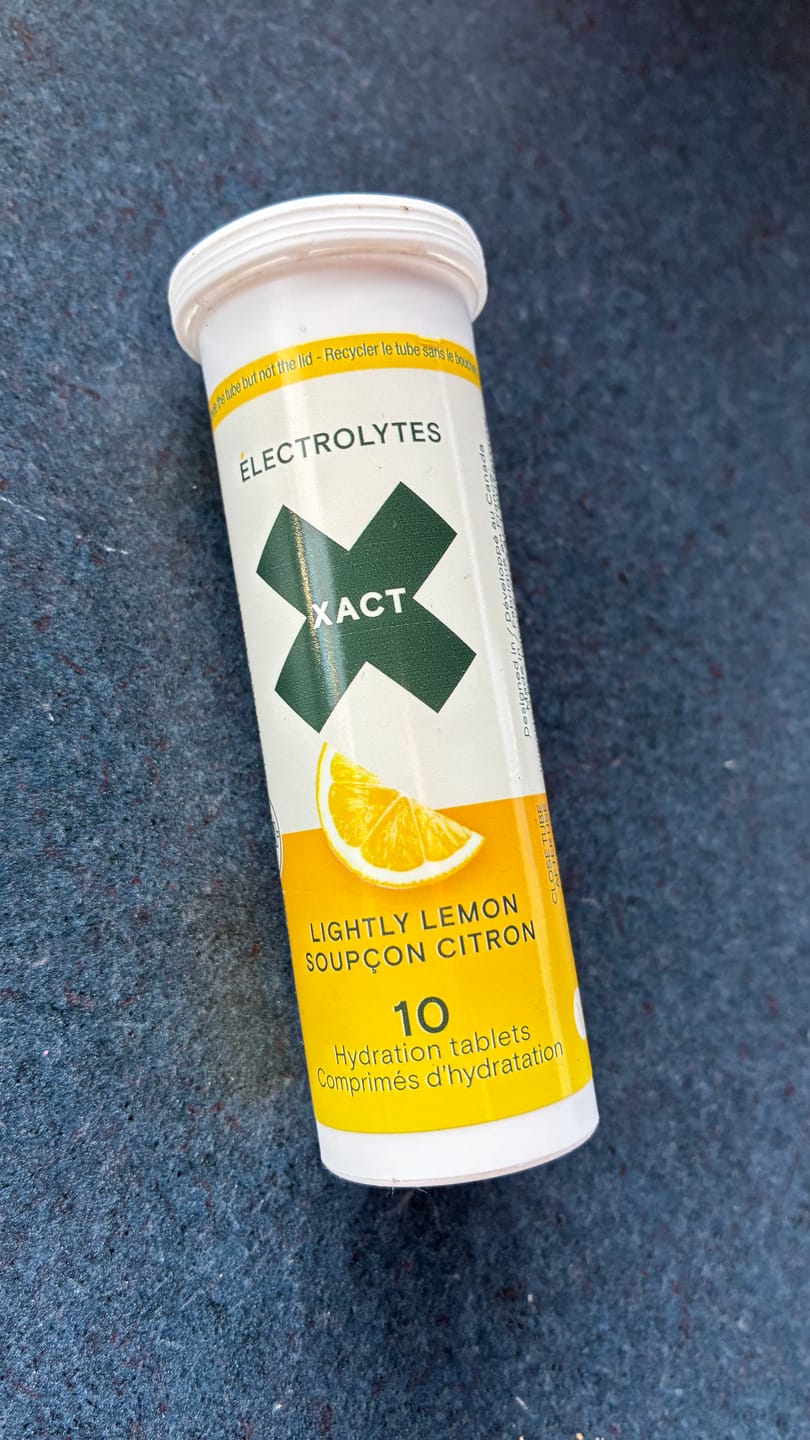 Customer photo review of XACT Electrolytes Tabs