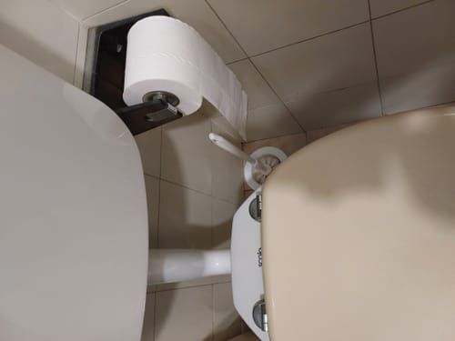 Customer photo review of CARTA IGIENICA PRESA - L'Unica carta senza aria che pesa