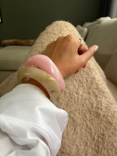Customer photo review of CREAM BANGLE