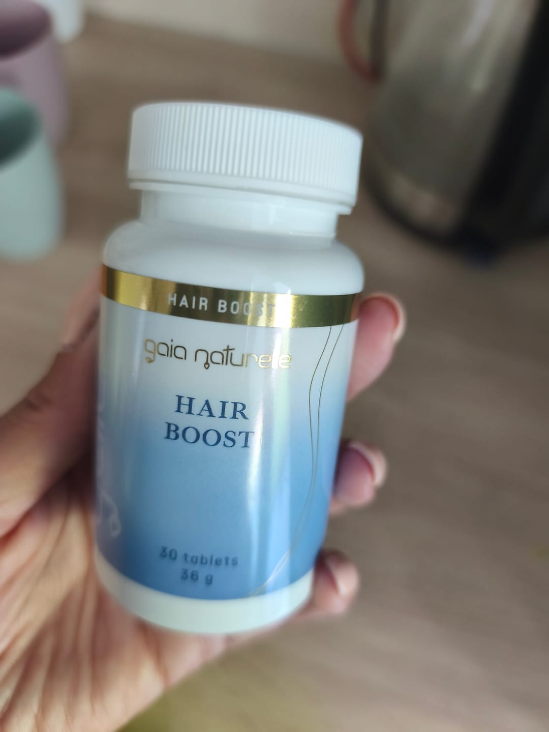 Customer photo review of Hair Boost