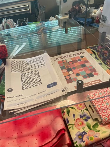 Customer photo review of Sew Steady Sewing Machine Extension Table