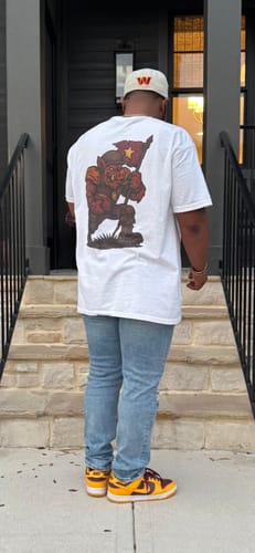 Customer photo review of Washington Football T-Shirt