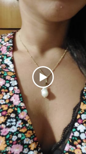 Customer video review of Collana "Margherita"