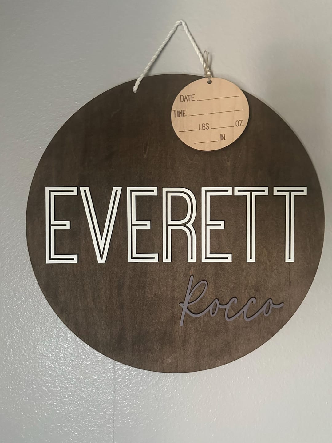 Customer photo review of Hospital Door Hanger - Lucas Blake