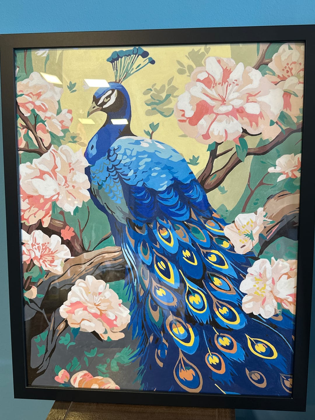 Customer photo review of Charming Peacock
