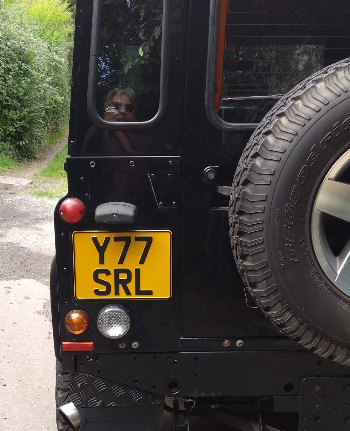 Customer photo review of 3D Gel UK Acrylic Number Plate
