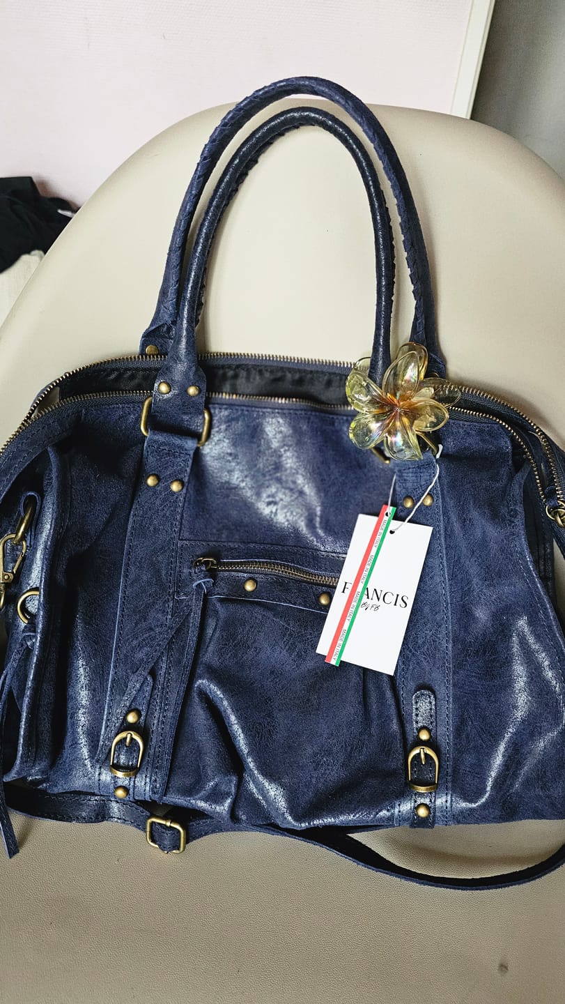 Customer photo review of It girl bag navy