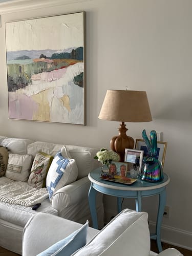 Customer photo review of Modern Abstract Painting #ABLS53