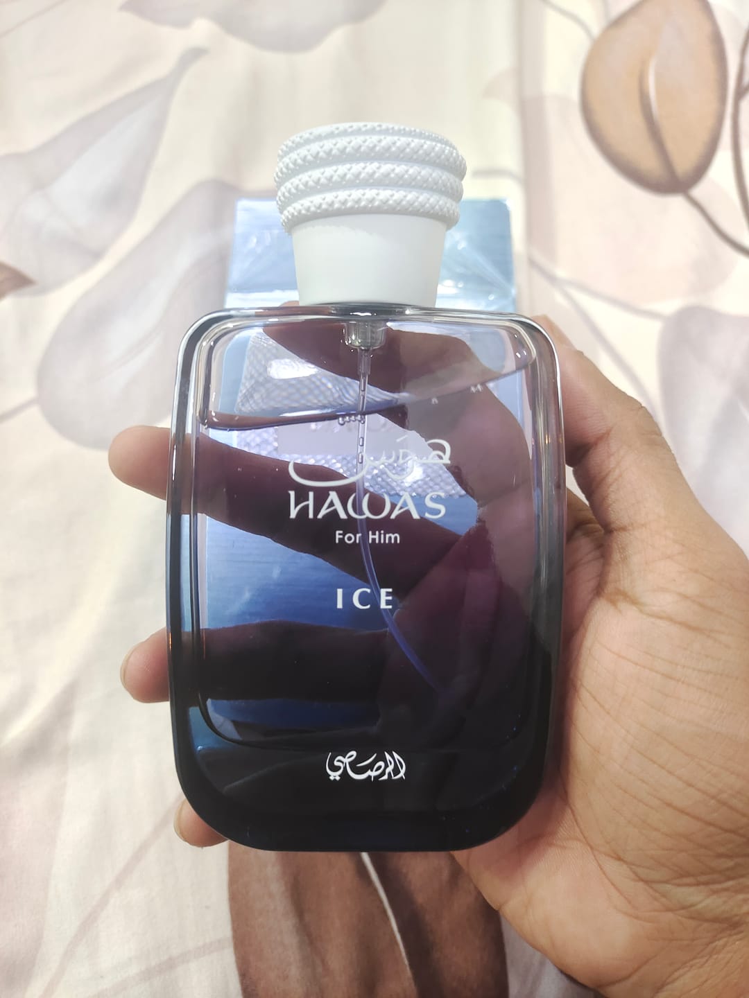 Customer photo review of Rasasi Hawas Ice Eau De Parfum For Men (2023 New Release)