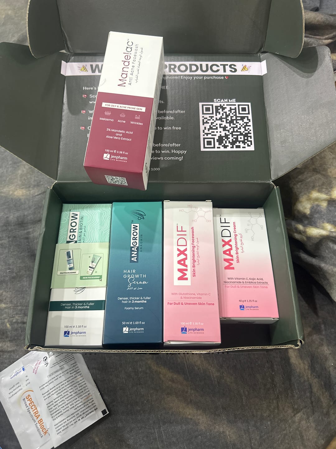 Customer photo review of MandelAC Serum