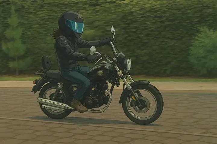 Customer photo review of RIDEIRON CE Protective 2-in-1 Leisure Motorcycle Jacket | JK006