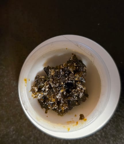 Customer photo review of THCA Diamonds