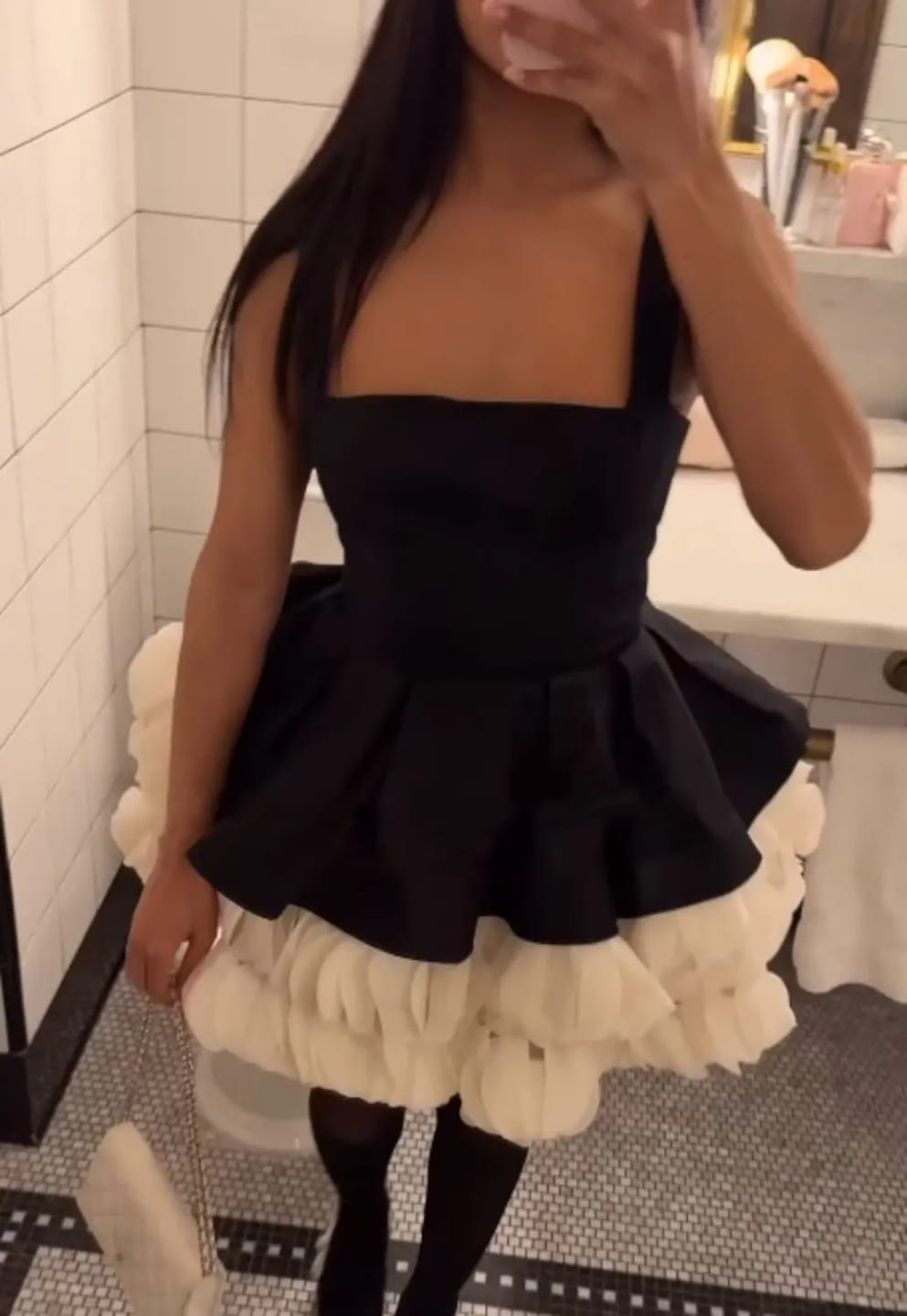Customer photo review of Raelynn Mini Dress