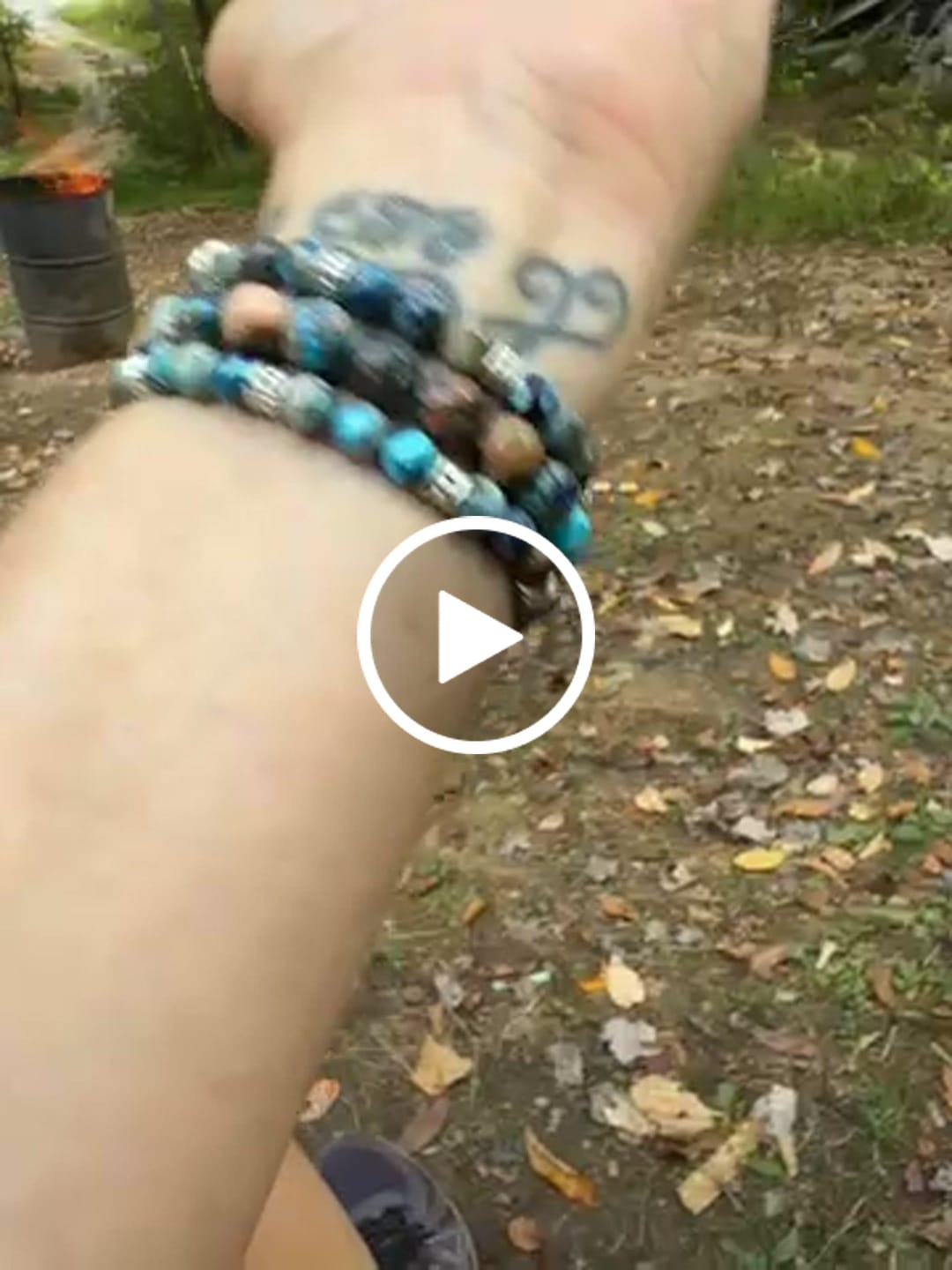 Customer video review of Imperial Jasper Stretch Apple Watch Strap