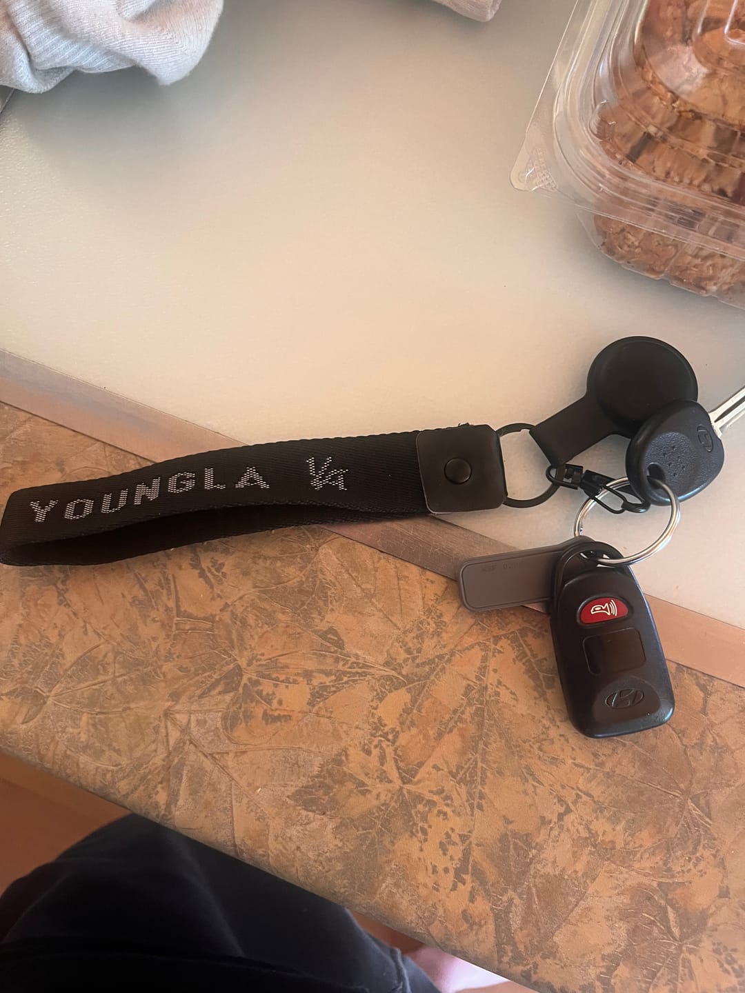 Customer photo review of 933 YoungLA Keychains