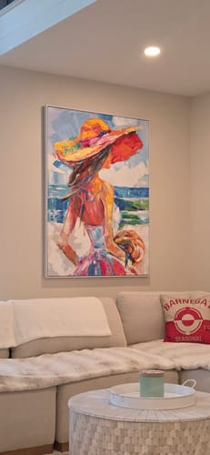 Customer photo review of Modern Abstract Painting #ABAV521