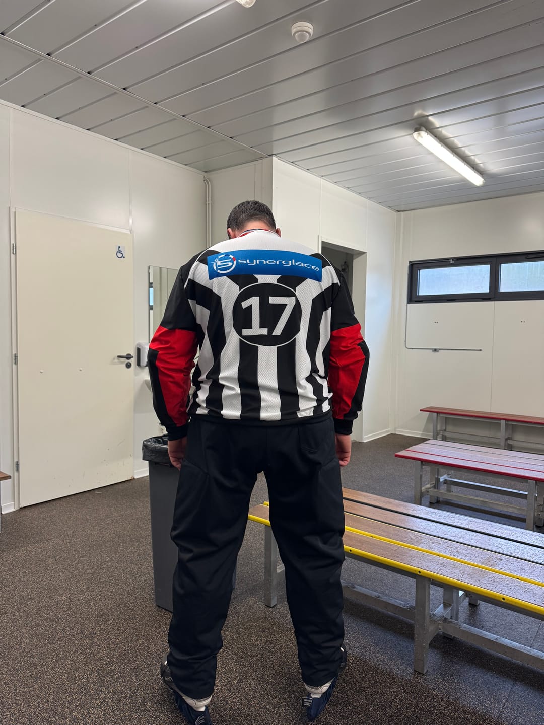 Customer photo review of ZP-PRO HOCKEY REFEREE PADDED PANTS