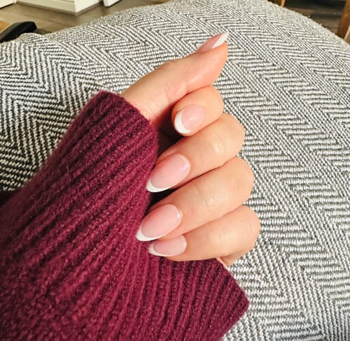 Customer photo review of French Fancy - Press On Nails