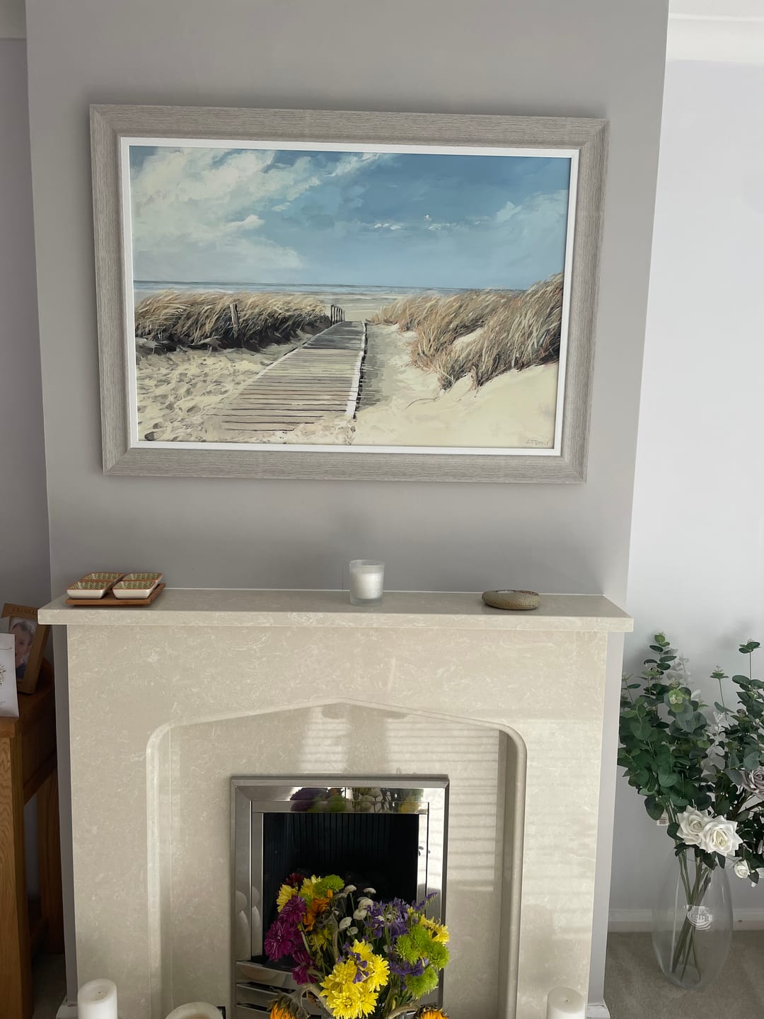 Customer photo review of View To Sea By Adelene Fletcher