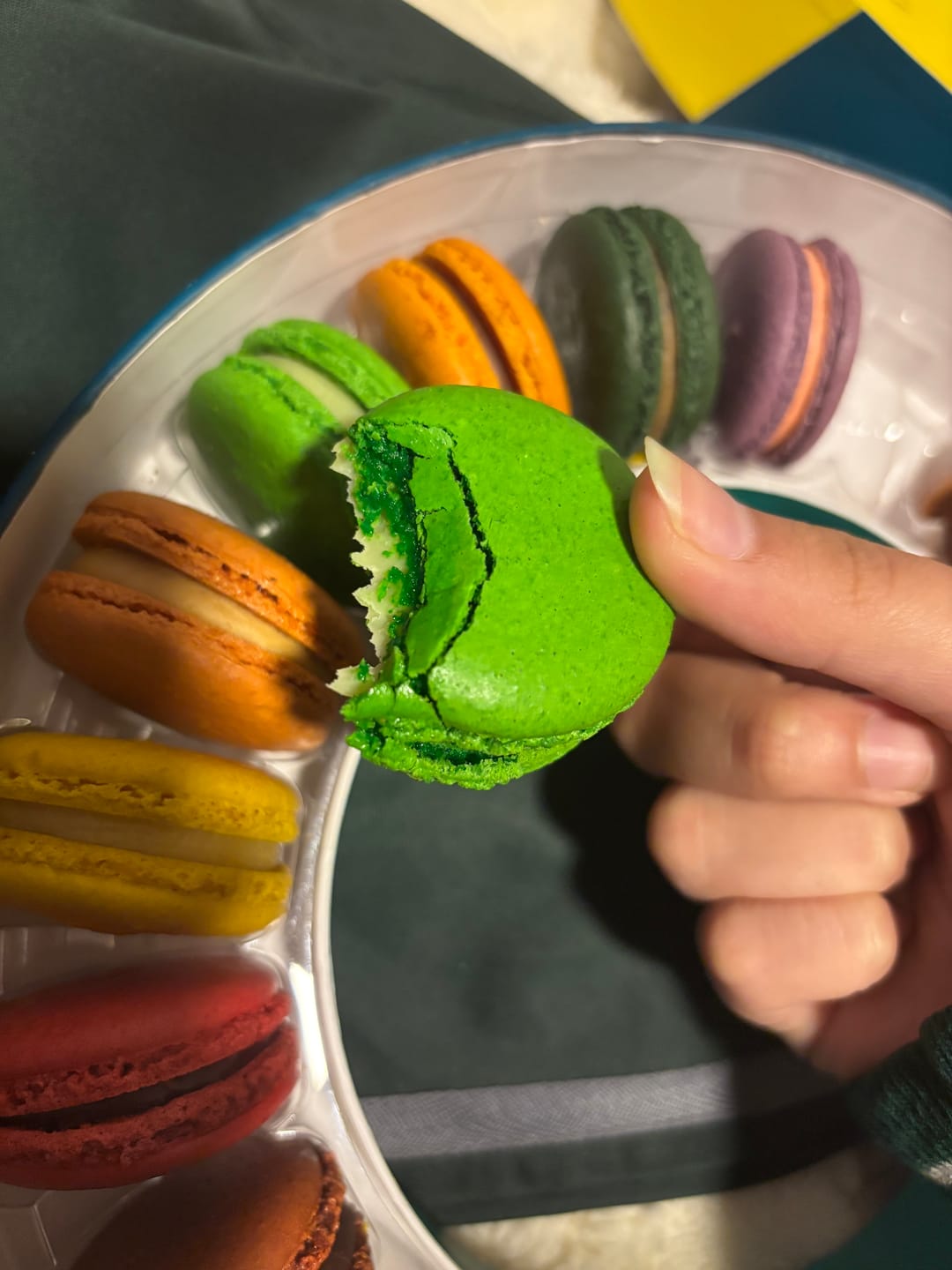 Customer photo review of Caja 20 Macarons