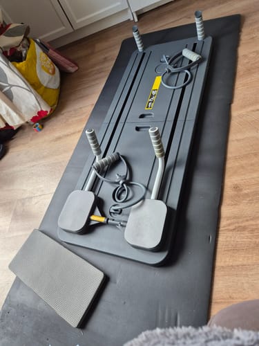 Customer photo review of Reformly Pilates Board + 60-Day Transformation Program