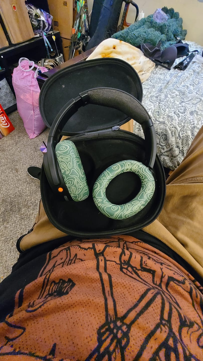 Customer photo review of Upgraded Skullcandy Crusher ANC 2 Earpads - WC PadZ Crusher ANC 2