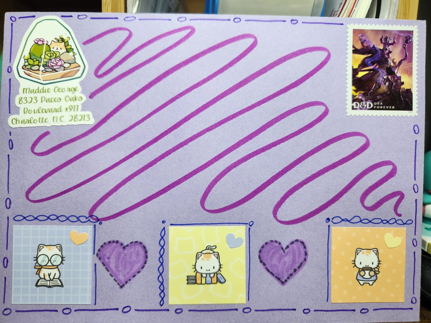 Customer photo review of We're Manta Be Planner Stickers