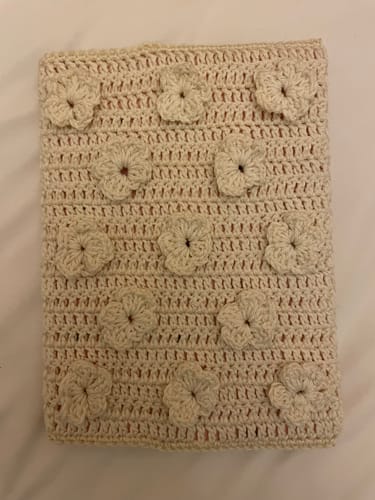 Customer photo review of Forget-Me-Not Journal Pattern