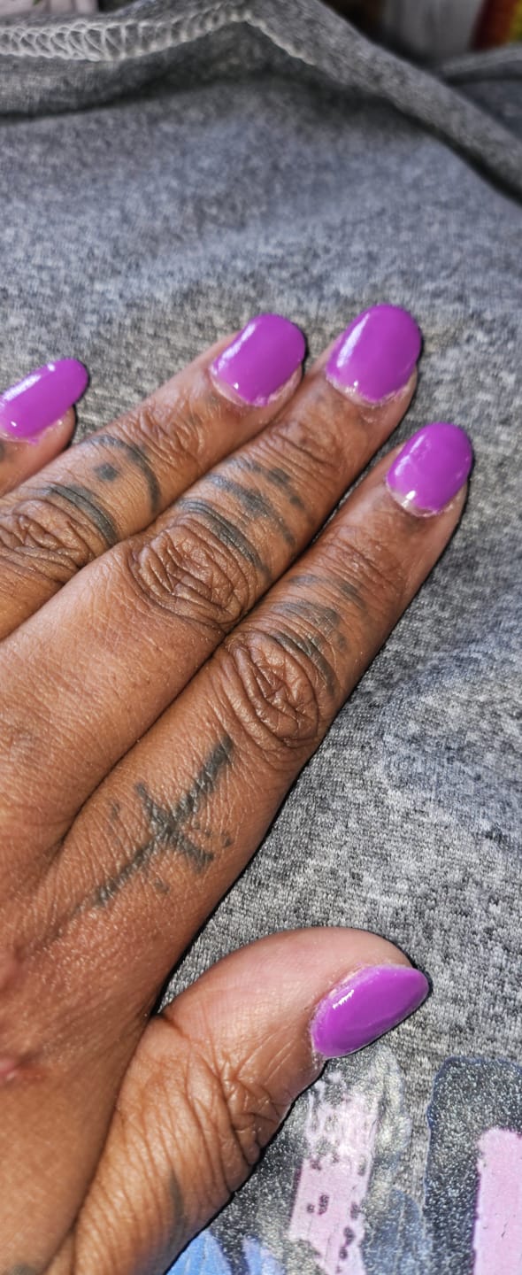 Customer photo review of Oh Berry Dipping Powder