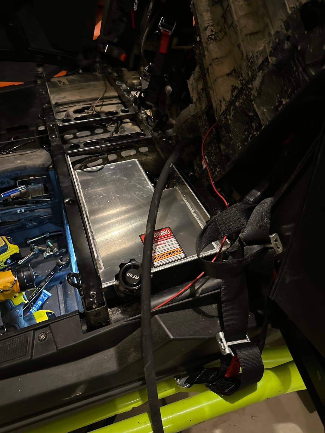 Customer photo review of RPM Pro R, Turbo R, Pro XP, Pro S 4 Seat 4.5 Gallon Auxiliary Fuel Tank