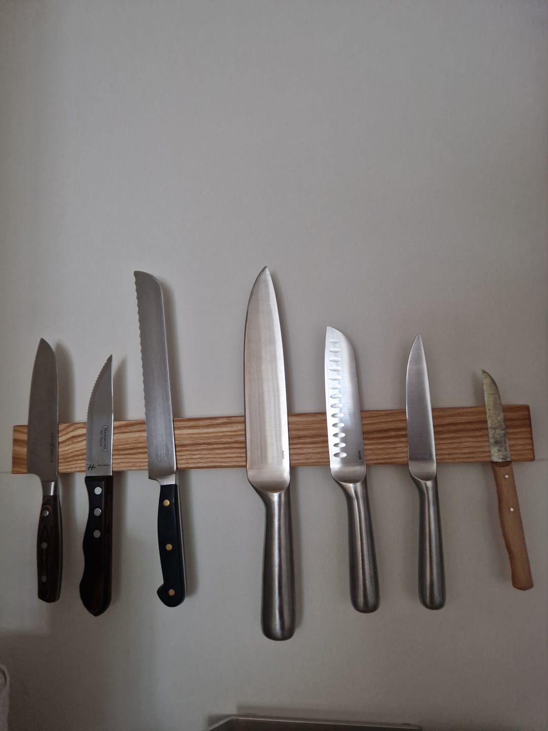 Customer photo review of Magnet Messerleiste CULTRO aus Holz