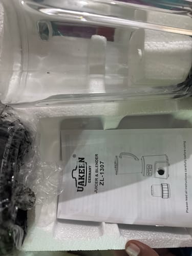 Customer photo review of Uakeen 1.8L Digital Blender