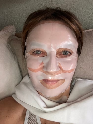 Customer photo review of Bio-Kollagen Gesichtsmaske
