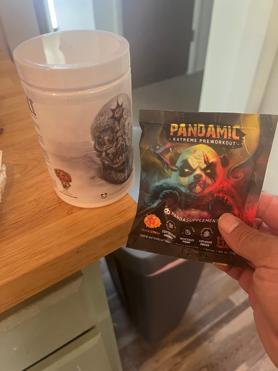 Customer photo review of SKULL Nootropic Pre-Workout