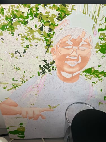 Customer photo review of Paint Your Photo