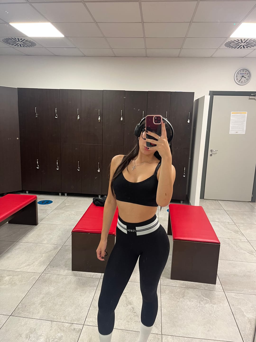 Customer photo review of Leggings Ikona Nero