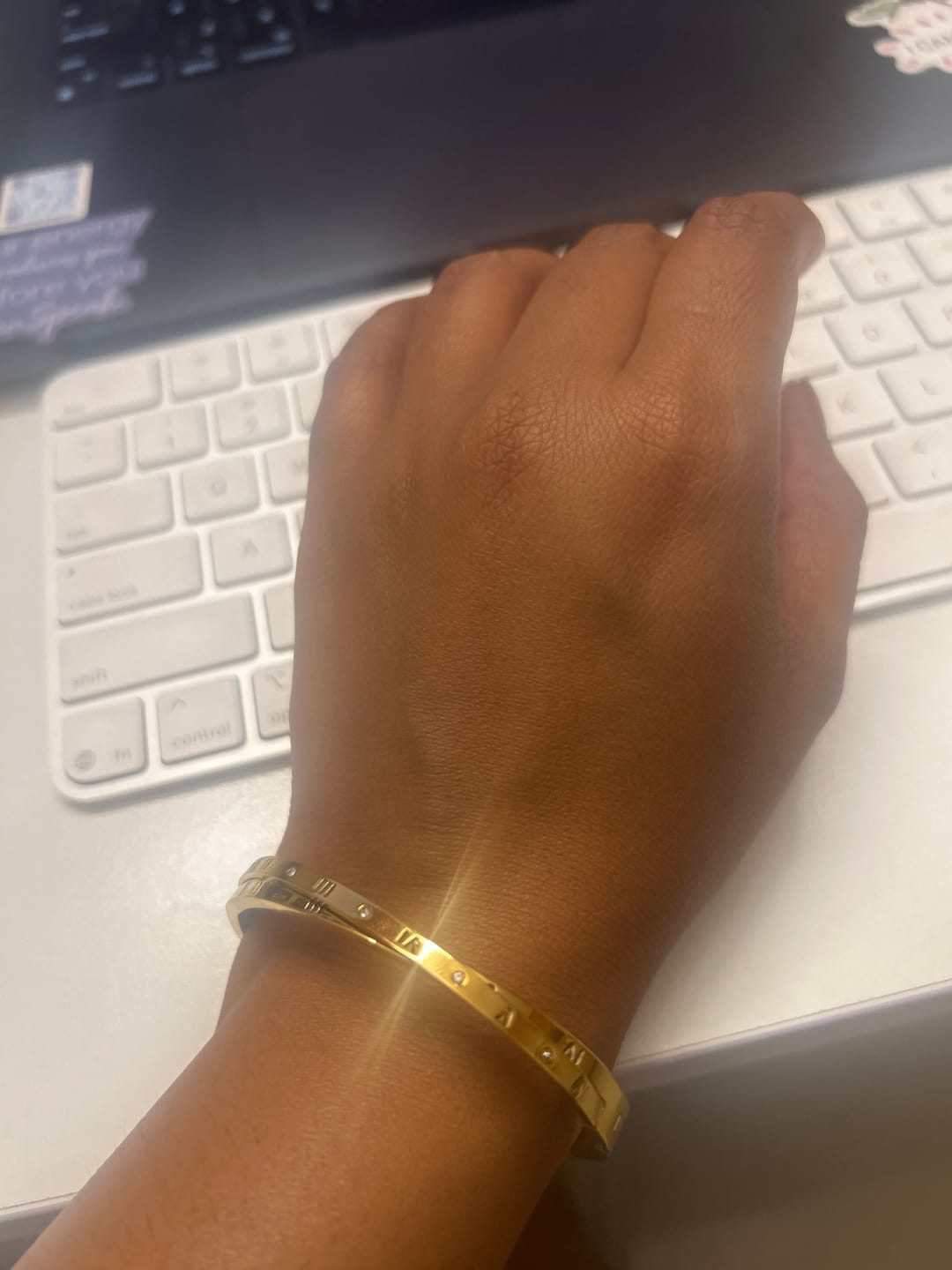 Customer photo review of Roman Tales Bracelet