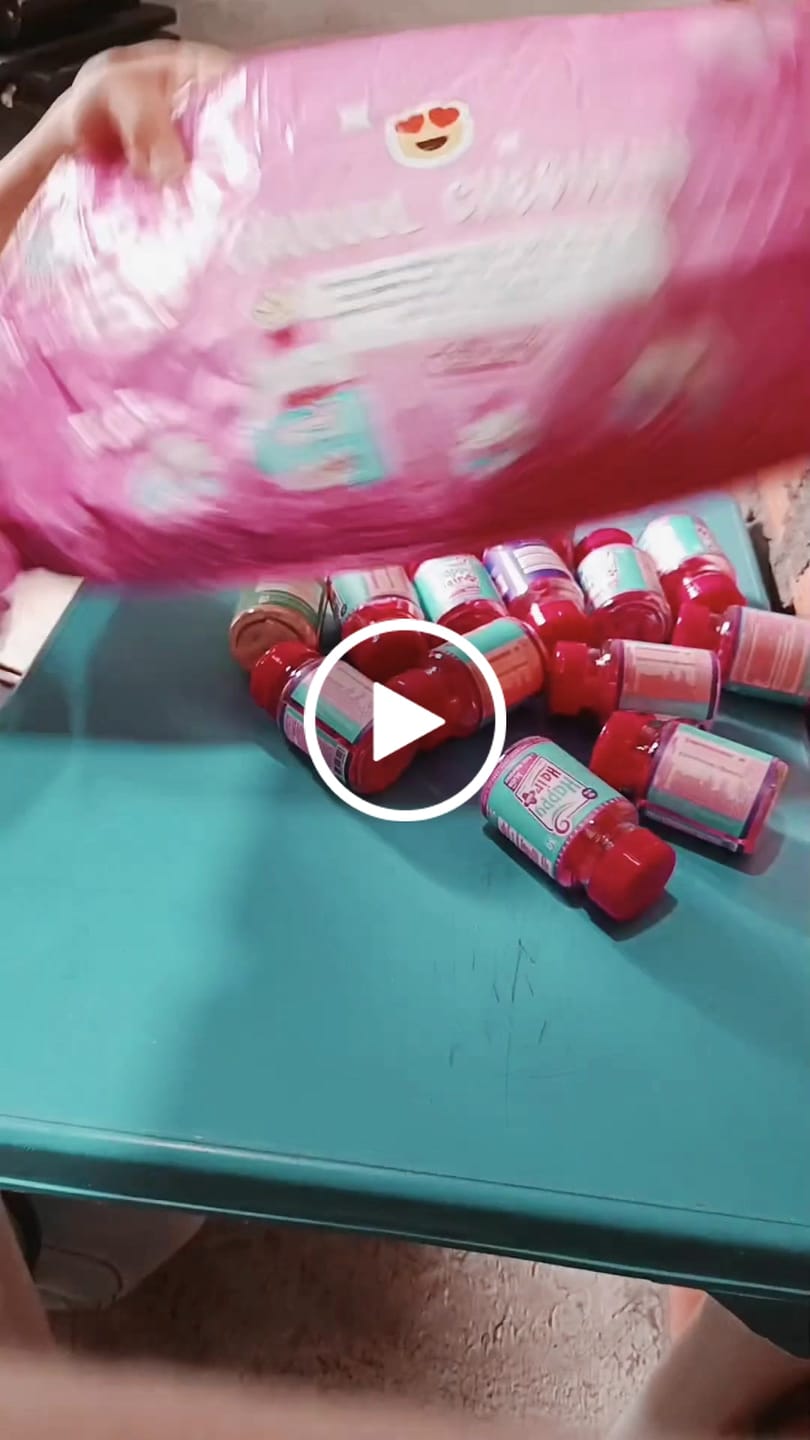 Customer video review of Happy Hair 6 Potes + 6 Potes Grátis + 1 Melatonina + 1 Colágeno + 1 Happy Calm (Total 15 Potes)