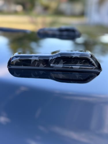 Customer photo review of COVER'D UP WINDSHIELD BUMPER COVERS JL/JT