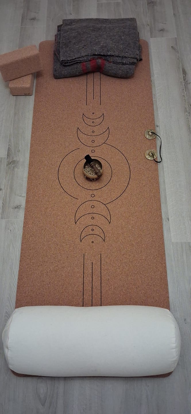 Customer photo review of Esterilla de Yoga Corcho - Luna
