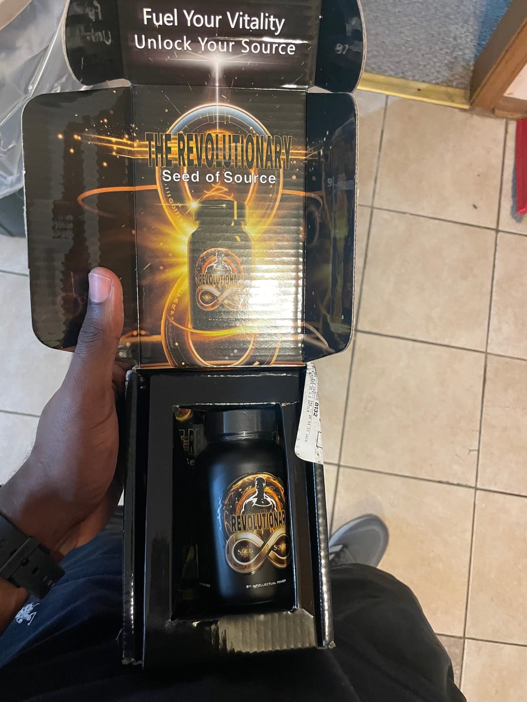 Customer photo review of The Revolutionary - SEED OF SOURCE