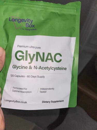Customer photo review of GlyNAC Supplement - NAC & GLYCINE