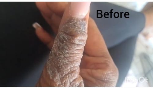 Customer photo review of Turmeric Glow Soap