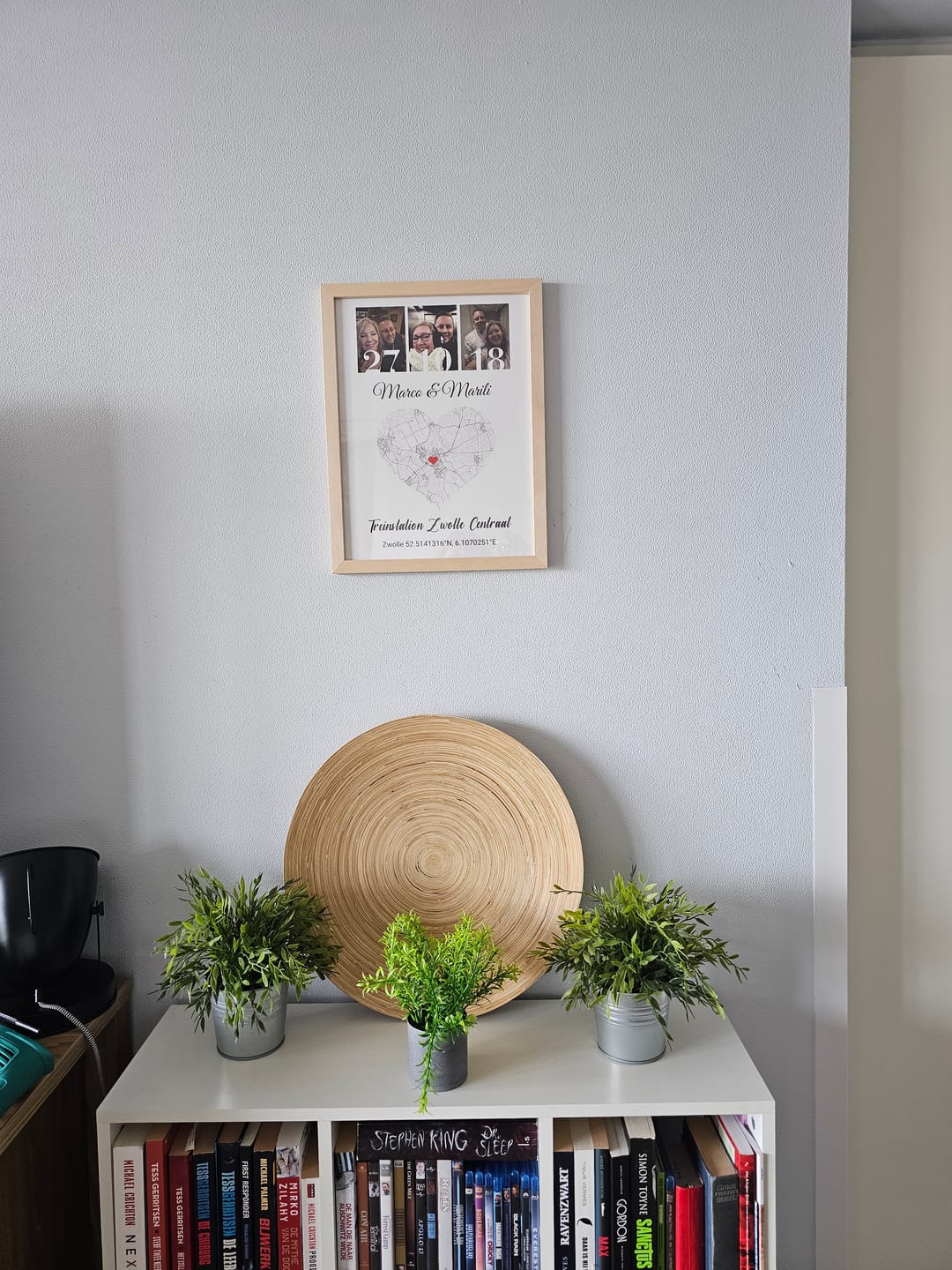 Customer photo review of Liefdesposter met foto's & locatie