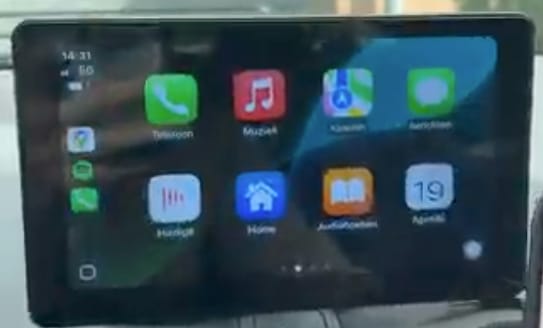 Customer photo review of CarPlay Scherm